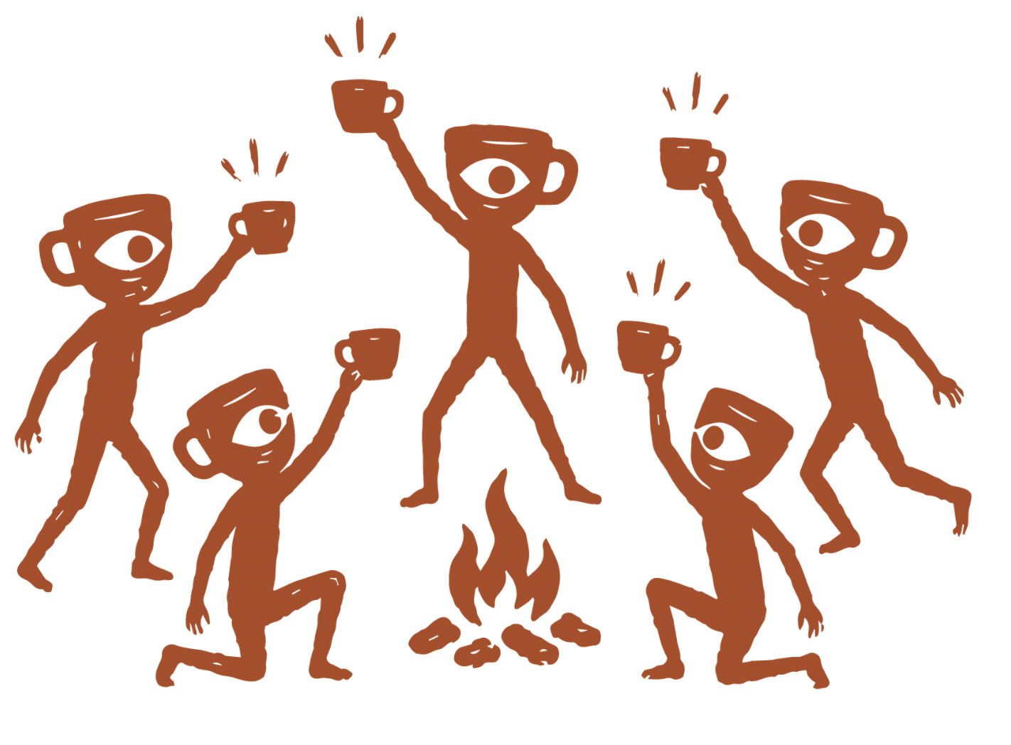 Comunidad TRIBU — personas disfrutando café juntas
